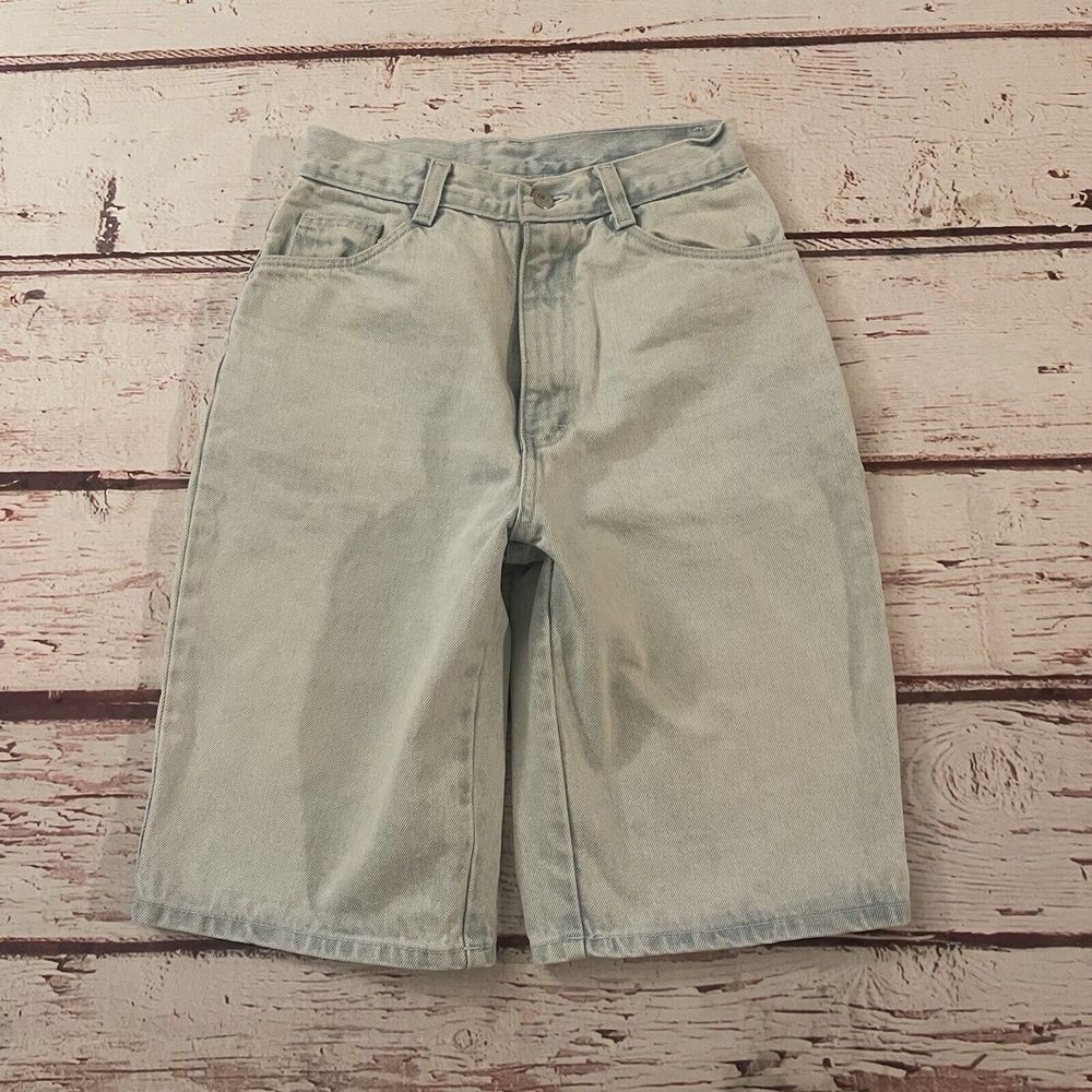 Vintage Jordache Jean Stone Shorts Size 5‎ Made In USA Womens